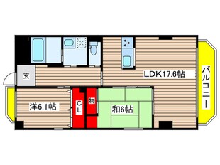 エトワールミツワの物件間取画像